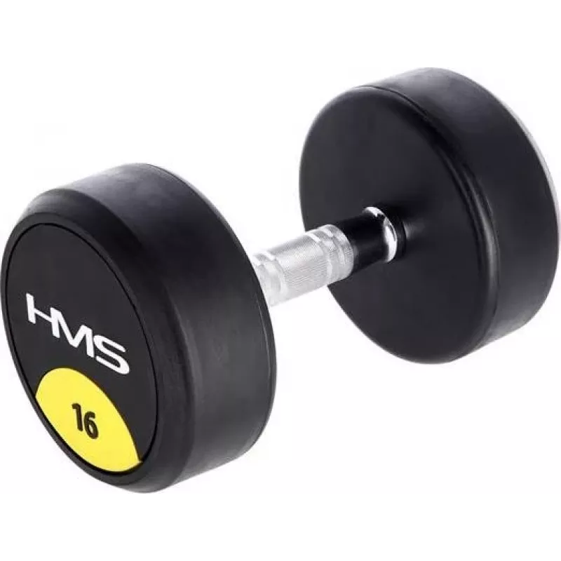 Pogumovaná jednoručná činka 16 kg HMS HG PRO 16