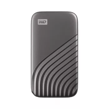 Externý SSD | WESTERN DIGITAL | My Passport | 1TB | USB-C | rýchlosť zápisu 1000 MB/s | rýchlosť čítania 1050 MB/s | WDBAGF0010BGY-WESN