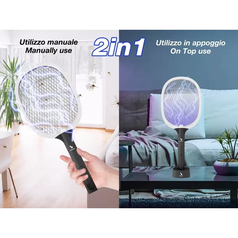 Nabíjateľný lapač hmyzu Beper P206ZAN250 s podstavcom, 2 W