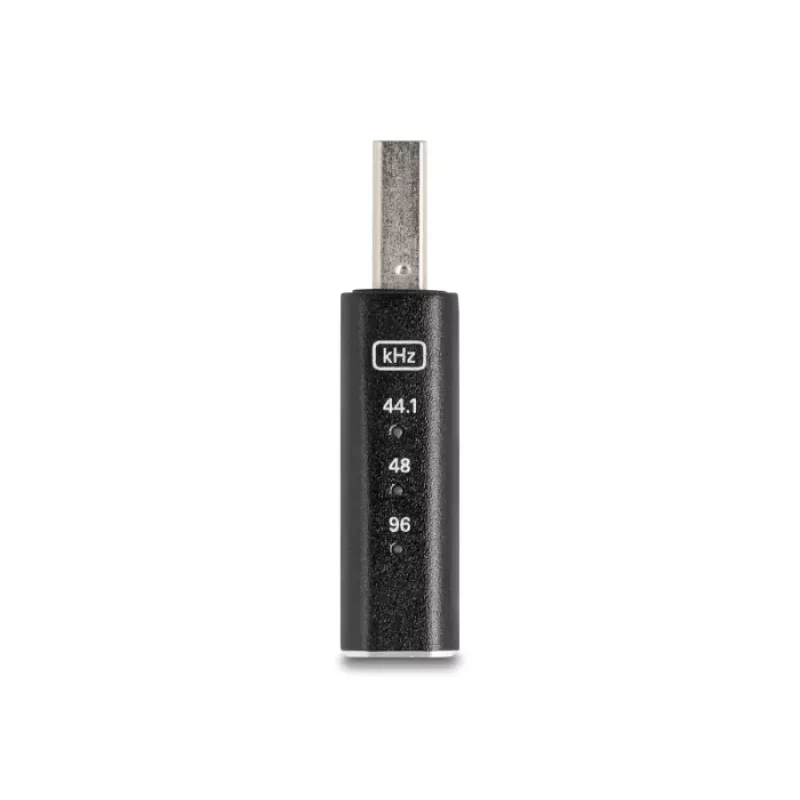 DeLOCK káblový adaptér USB 2.0 Type-A 3,5 mm 4-polový čierny 68001