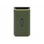 Transcend ESD380C TS2TESD380C prenosný SSD 2 TB, USB 3.2 Gen 2x2, USB-C, 2000 MB/s, vojenská zelená