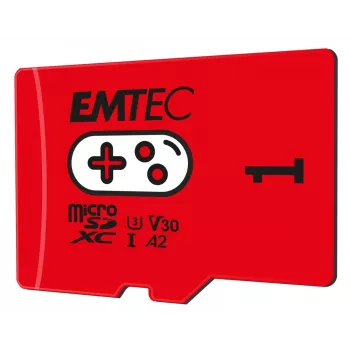 Flash pamäť Emtec 1TB UHS-I U3 V30 A2 Gaming Rouge ECMSDM1TXCU3G