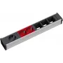 Bachmann Power Extension 912.024 0,2 m 3 AC výstupy čierna sivá