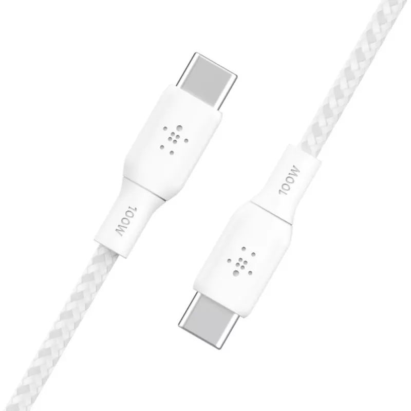 USB kábel Belkin BOOST CHARGE USB 2.0 2m USB C biely