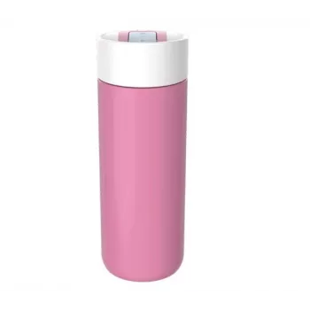 Termohrnček Kambukka 500 ml nerezová oceľ BE0111-02028, vákuovo izolovaný, nevyteká, Snapclean viečko, ružový