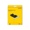 DeLOCK 16 port SATA PCI Express x4 karta 6 Gbit/s zelená sivá