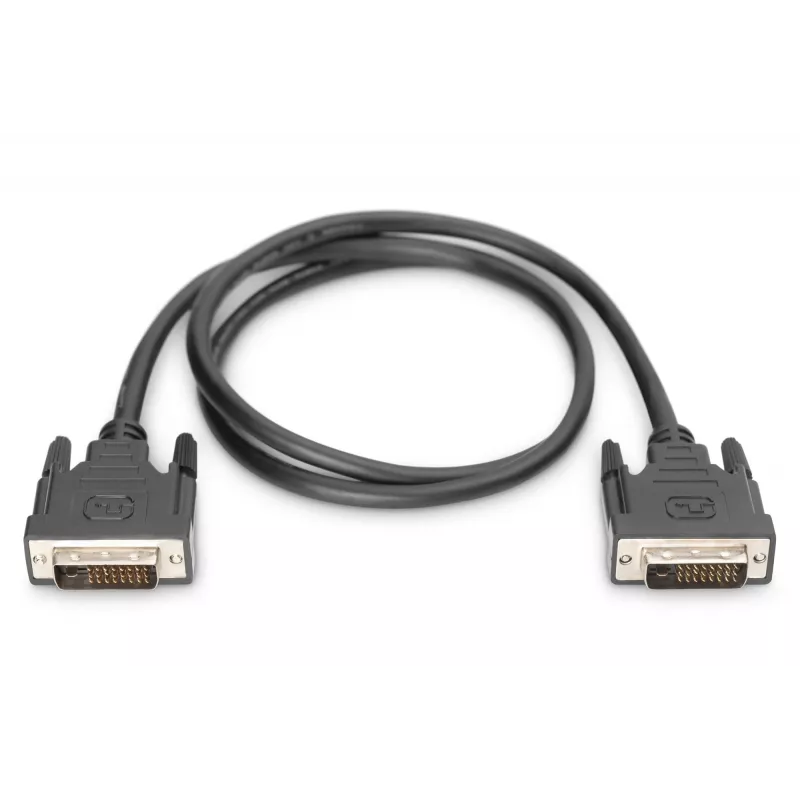DVI prepojovací kábel Digitus AK-320108-010-S 1m