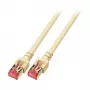 EFB-Elektronik RJ45 patch kábel Cat.6 S/FTP LSZH sivý 0,25 m (K5510.0,25)