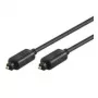 Goobay AVK 220-1000 Digitálny optický audio kábel, Toslink, 10 m, čierny