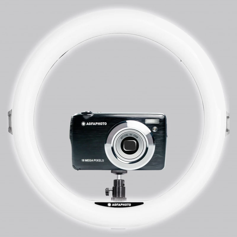 Agfa Arl11xl Ring Light LED Ring 11 palcov + statív + diaľkový ovládač