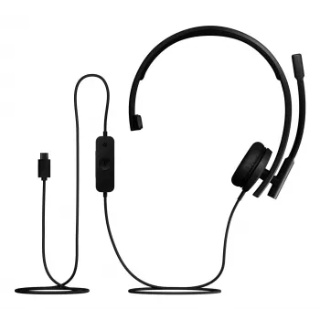 Logitech H570e – headset – on-ear – káblový – USB-C – certifikovaný pre Microsoft Teams (981-001427)
