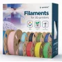 Gembird ABS filament 1,75 mm, 1 kg, čierny