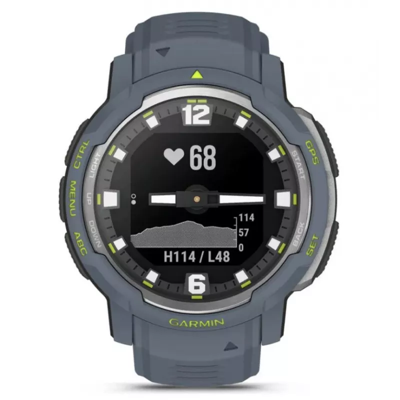 SMARTWATCH INSTINCT CROSSOVER/MODRÁ 010-02730-04 GARMIN
