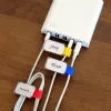 Káblové viazače Label-the-cable LTC 2530 modrá červená žltá
