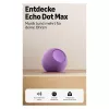 Amazon Echo Dot Max 2025 – Amethyst – Bluetooth (B0DKLDMHYB)