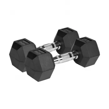 Jednoručky Rebel Active RBA-2325 pogumované pár 2 x 7 kg