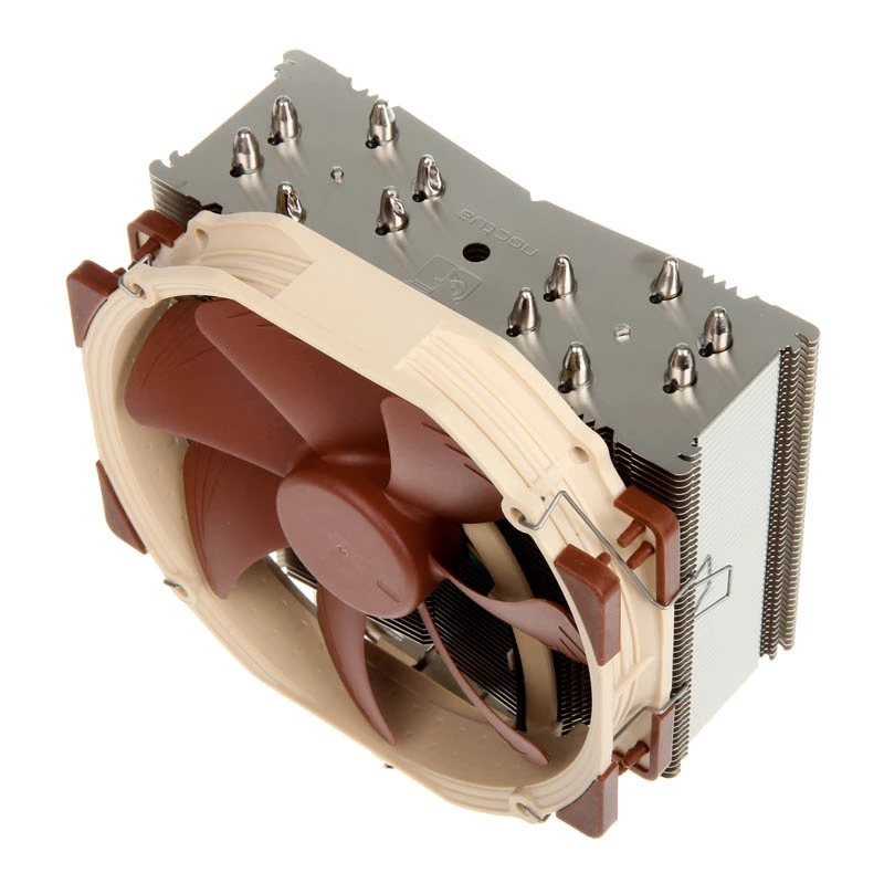 Noctua NH-U14S komponent počítačového chladenia chladič procesora 12 cm hnedý, ušľachtilá oceľ