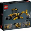 Stavebnica LEGO Technic Backhoe Loader 42197 — kĺbové riadenie, funkčný nakladač, 104 dielov, odporúčaný vek 7+