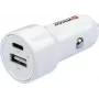 SKROSS Dual Car Charger 65W PD vrátane USB-C kábla biely (SKCHCA0365WPDCN)