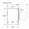 Práčka s predným plnením Bosch WGE02201PL — 8 kg, 1200 ot/min, 55 l bubon, LED displej, invertor