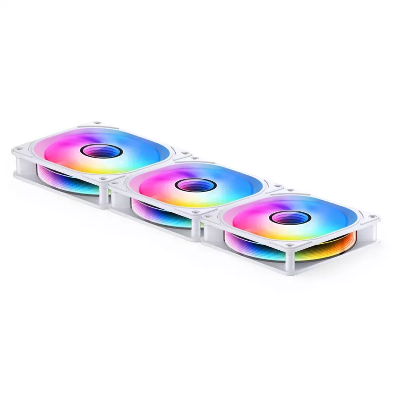 Chladiaci ventilátor Jonsbo FR-606 biely 120mm ARGB 5V 3-Pin (FR-606W)