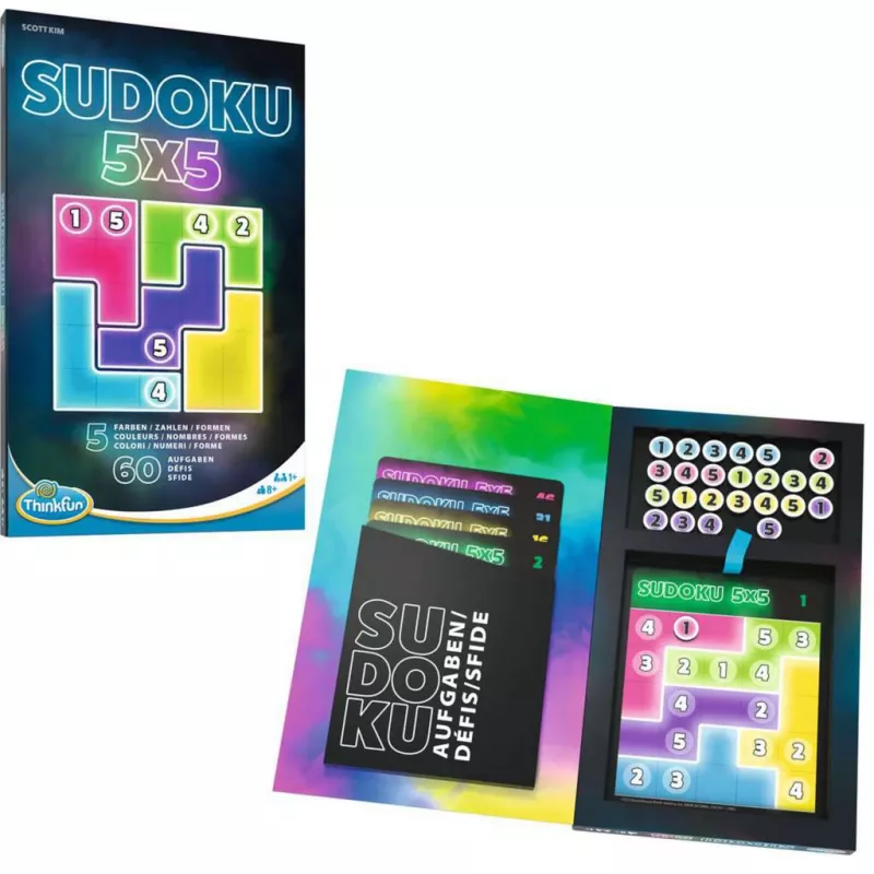Sudoku 5x5, puzzle hra