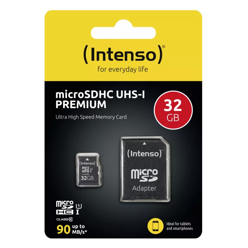 Flash pamäť Intenso 32 GB microSDHC UHS-I Class 10