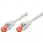 Tecline exertis Connect - patch kábel - RJ-45 (M) na RJ-45 (M) - 5 m - SSTP kábel - CAT 6 - bez halogénov - sivý (71505)