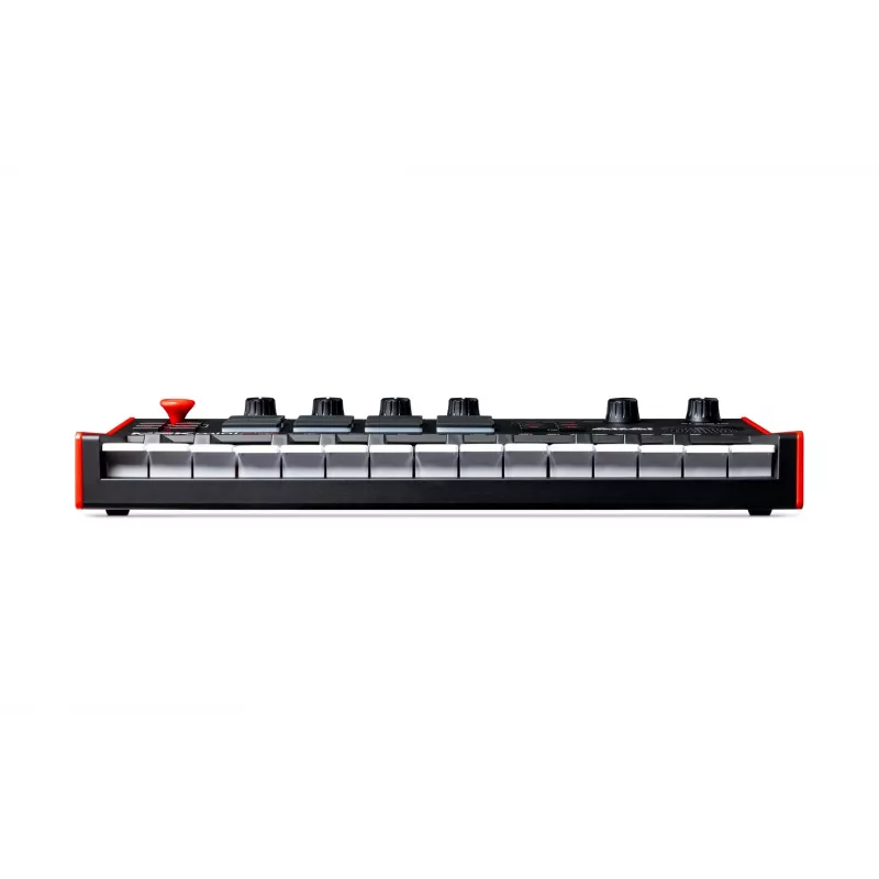 Akai MPK Mini Play MK3 MIDI ovládacia klávesnica s ovládačom padov, USB, čierno-červená