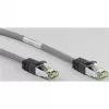 Goobay CAT 8.1 patch kábel, S/FTP (PiMF), sivý, 3 m - LSZH bez halogénov, meď AWG 24 (55138)