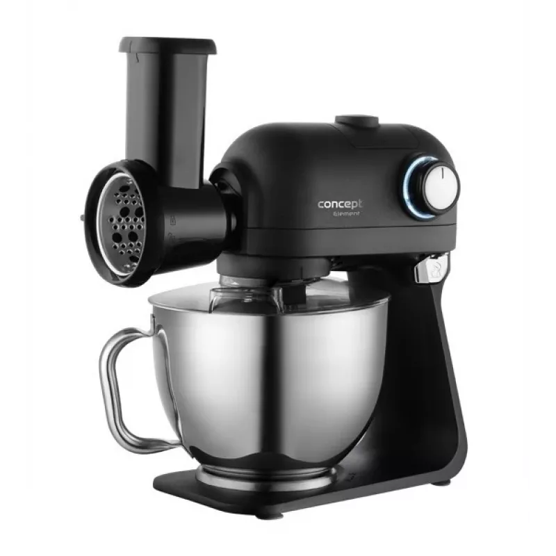 Stolový mixér Concept RM8000 - 1200 W kuchynský robot, čierny