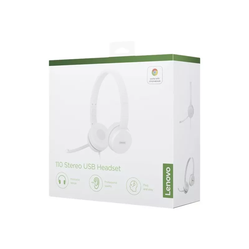 Lenovo GXD1E71385 slúchadlá/headset káblové zápästie hovory/hudba USB Type-A sivá