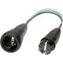 Merací adaptér Schuko-Schuko (044131)