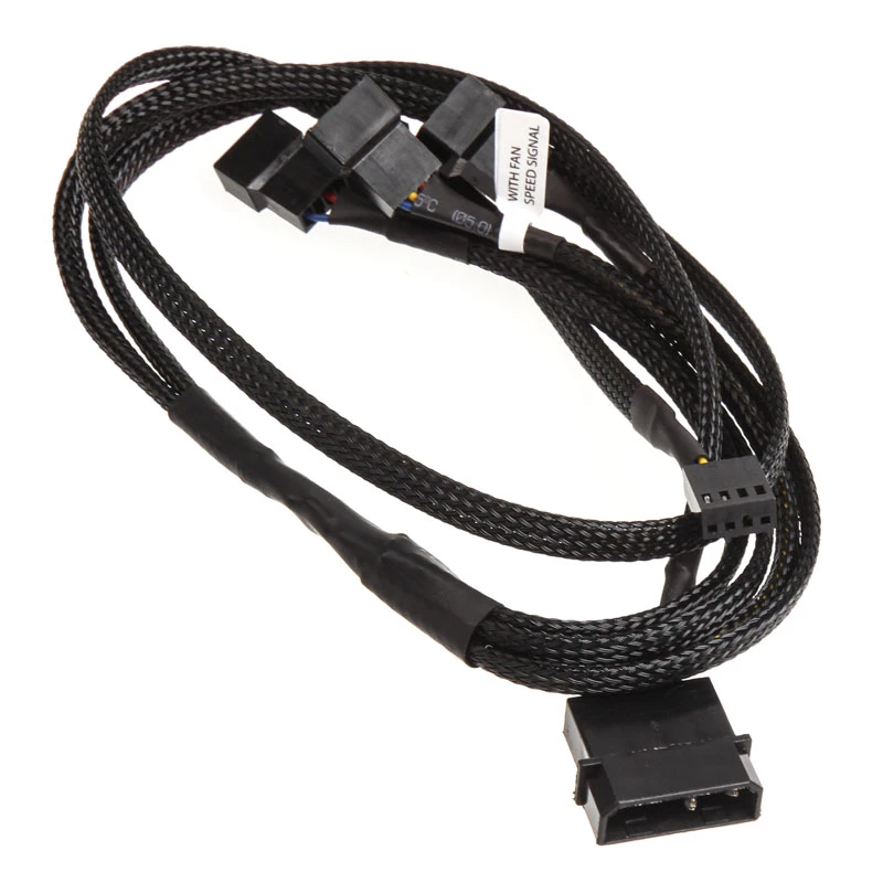 Kábelový splitter EK Water Blocks EK-Cable Splitter 4-Fan PWM Extended