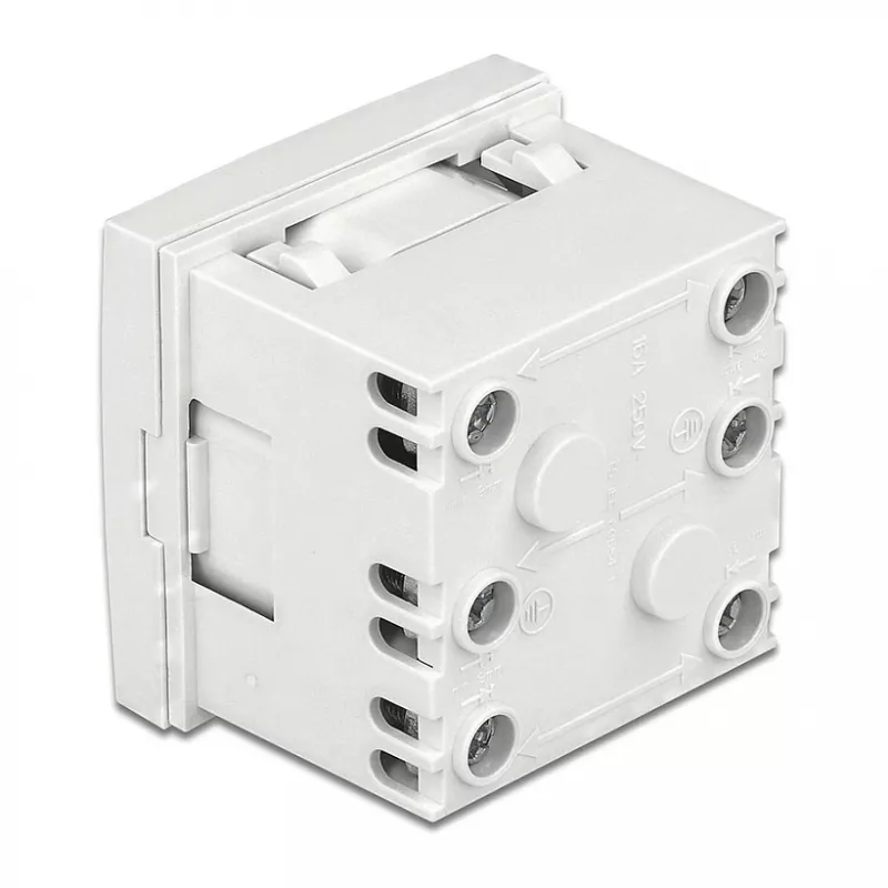 Zásuvka CEE 7/3 DeLOCK 81425 250V 16A biela