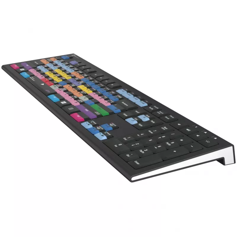 LogicKeyboard Astra 2 Pro Avid Media Composer podsvietená strihová klávesnica, UK, PC