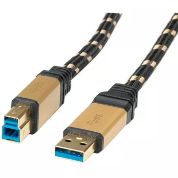 USB 3.0 kábel ROLINE GOLD Type A M - B M 3,0 m
