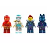LEGO NINJAGO set 71808 — 322 dielov, 4 minifigúrky, výška 160 mm, vek 7+