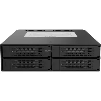 ICY DOCK – ToughArmor – MB994SP-4S – backplane SAS/SATA II, bez rámu, 4x SAS/SATA 2,5 palca interné na 4x SATA host – hliník – čierna – SAS/SATA 6 Gbit/s – 40 mm ventilátor