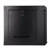 EXTRALINK LITE 6U 530X400 nástenný rack čierny s policou