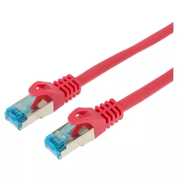 Sieťový kábel LOGON TCR55SS200M Cat5e SF/UTP (S-FTP) purpurová 20 m RJ-45–RJ-45