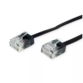 Roline 21.15.2192 ethernetový patch kábel čierny