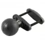 RAM Mounts svorka na hranatý stĺpik pre stĺpiky do šírky 2 palce, priemer gule 5,71 cm