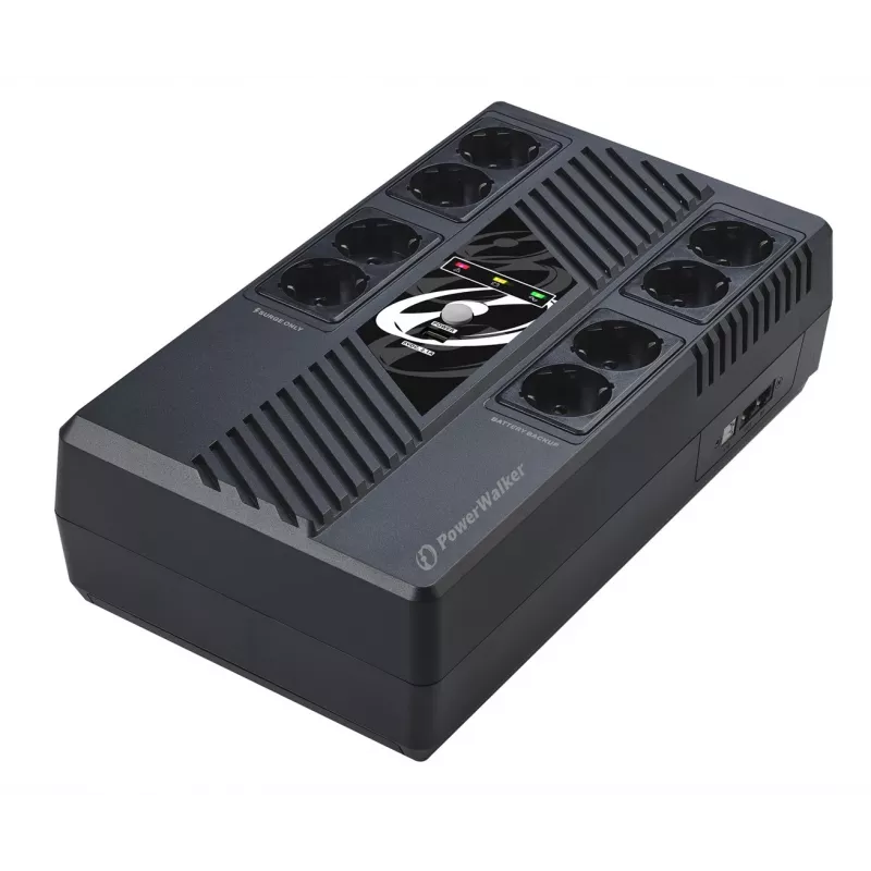 PowerWalker VI 600 MS FR UPS Line-Interactive 0,6 kVA 360 W 8 AC výstupov