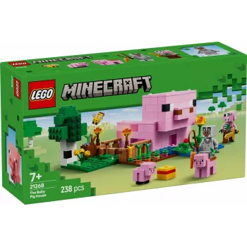 LEGO MINECRAFT 21268 Domček malého prasiatka
