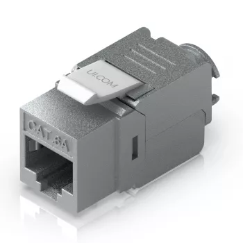 Keystone Jack Ubiquiti UACC-Keystone-Jack-C6A RJ-45 plochý kovový