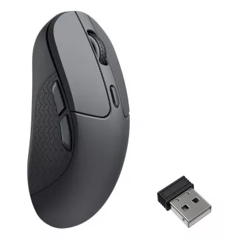 Obojručná bezdrôtová myš Keychron M3-A23 — Bluetooth + USB-C, Track-on-Glass (TOG), 30000 DPI, 5 tlačidiel, čierna