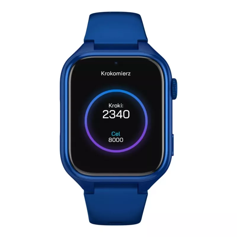 Smartwatch Stelio Junior 4G ST-SWJ101-NB – 4G detské hodinky, tmavomodré