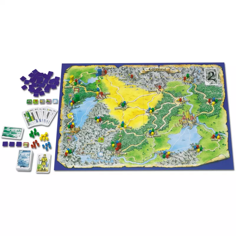 Elfenland, stolová hra Spiel des Jahres 1998
