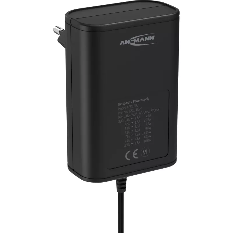 Nabíjačka Ansmann APS 1500 Universal čierna